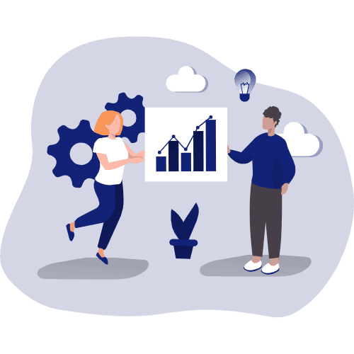 Analytics process_Monochromatic
