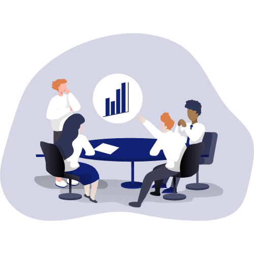 Analytics team_Monochromatic