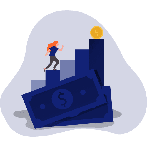 Money motivation _Monochromatic