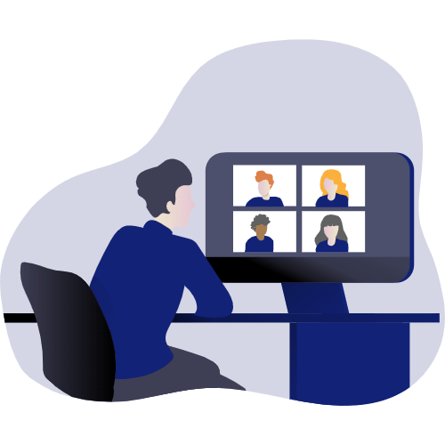 Video call_Monochromatic